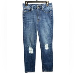Good American Good Legs Distressed Skinny Jeans – Size 6/28
